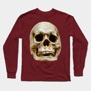 Halloween Human Skull Long Sleeve T-Shirt